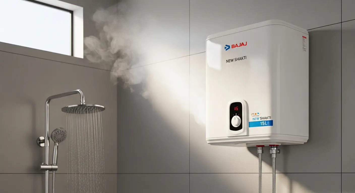 Bajaj New Shakti 15L storage geyser