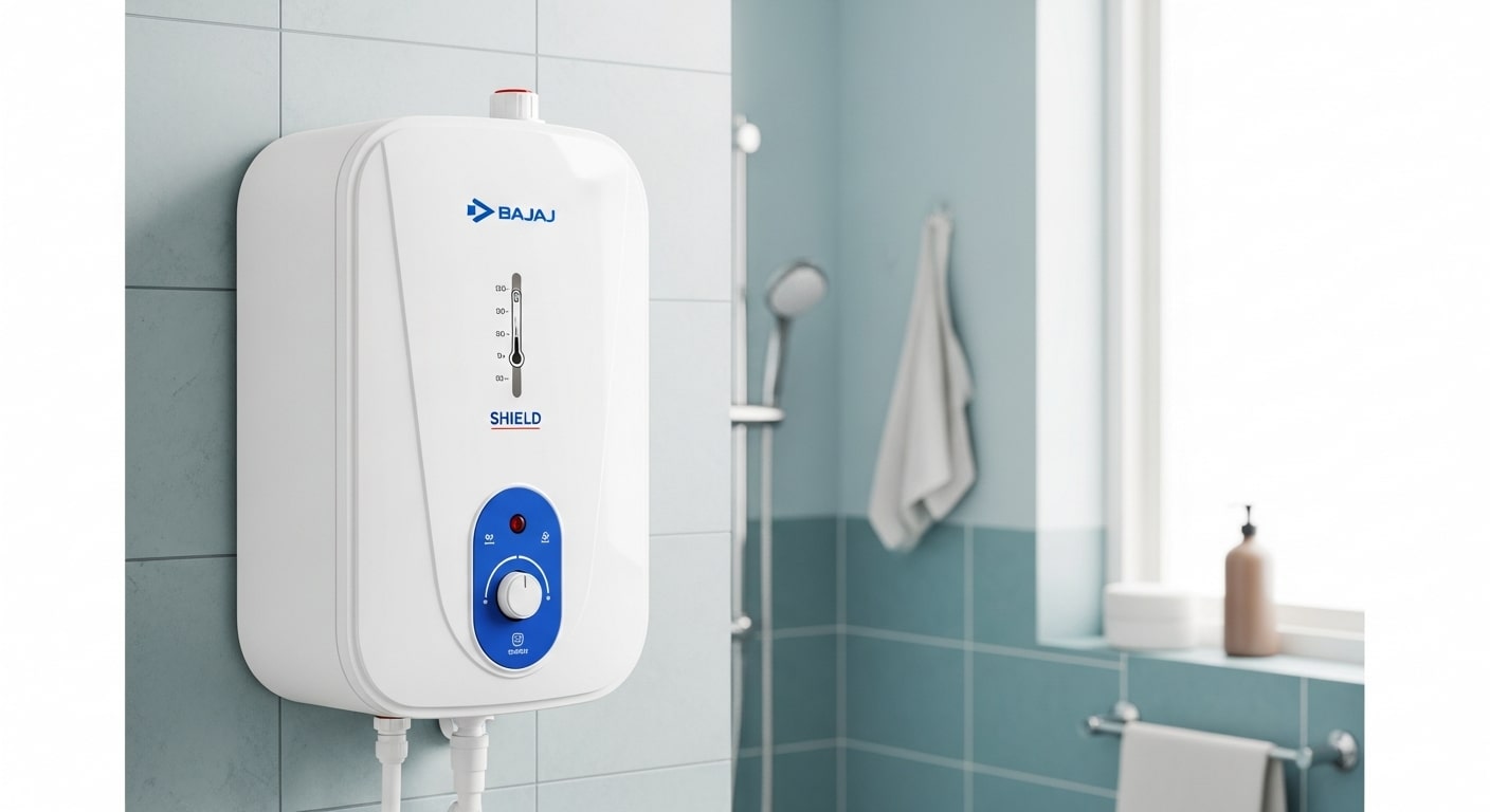 Bajaj Shield 6L compact storage water heater geyser